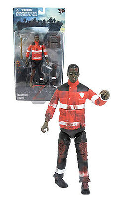 2013 Jazwares World War Z Paramedic Zombie Figure