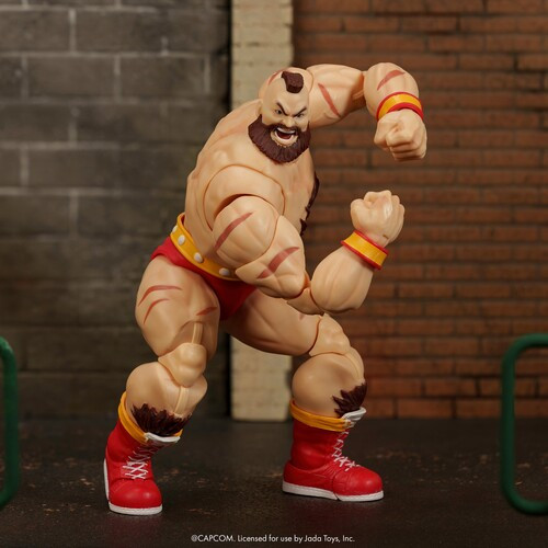 Jada Toys Street Fighter 2 Deluxe Zangief 1/12 Scale Action Figure