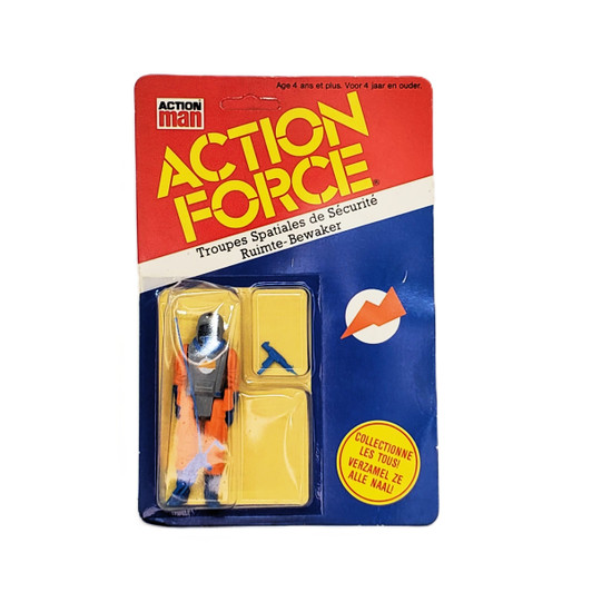 Palitoy (1983) ACTION FORCE Troupes Spatiales de Securite- Ruimte-Bewaker 3.75" Action Figure