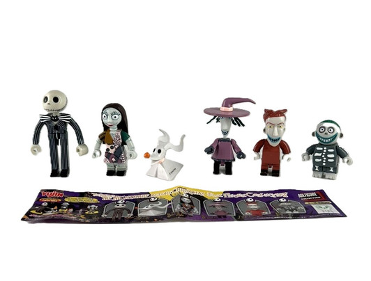 Yujin (2002) Disney NIGHTMARE BEFORE CHRISTMAS Figure Set of 6