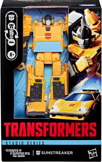 Transformers Studio Series The Transformers: The Movie Deluxe Class Sunstreaker