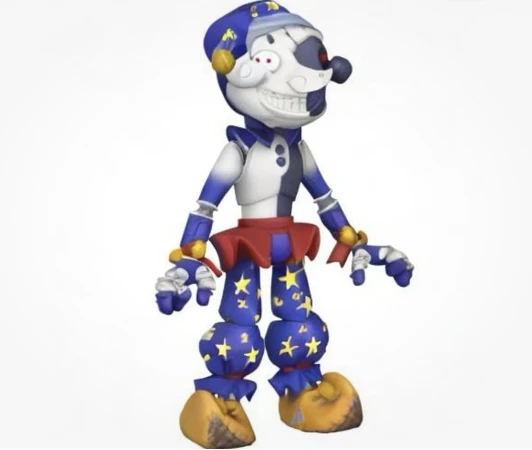 Funko Five Nights at Freddy's FNAF 5” Security Breach Moon Action Figure (no package)