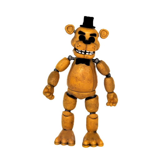 Funko Five Nights at Freddy's FNAF 5” Golden Freddy Action Figure (no package)