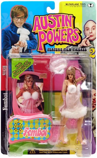 McFarlane AUSTIN POWERS Series 2 Fembot action figure