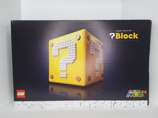 LEGO Super Mario ? Question Mark Block Set 71395 (open box)