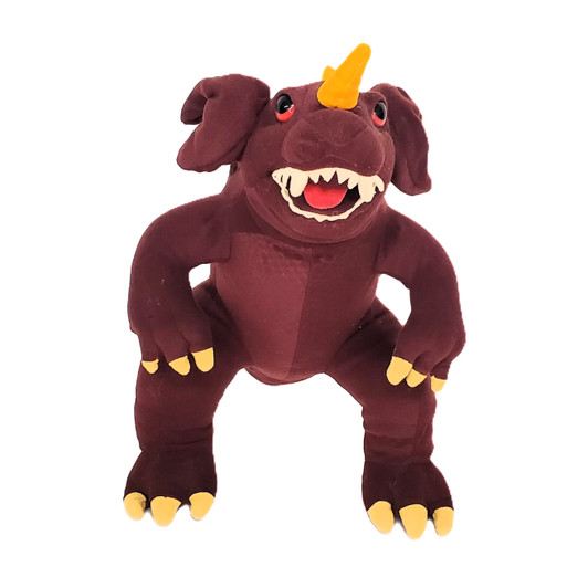 Toy Vault (2005) Godzilla Baragon large plush 12in tall (USED)