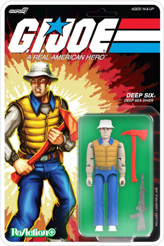 G.I. Joe ReAction+ Wave 9  Deep Six (Comic)