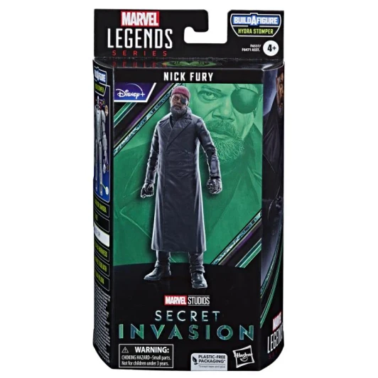 Hasbro Marvel Legends Nick Fury 6in Action Figure BAF Hydra Stomper Series