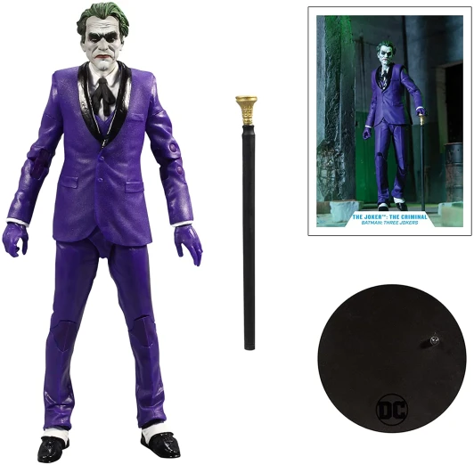 McFarlane DC Multiverse Batman Three Jokers: Joker The Criminal Action Figure