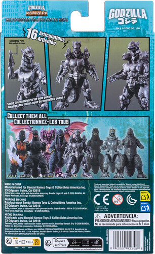 BANDAI Namco - MechaGodzilla 2003 - Godzilla Rampage 6" Action Figure