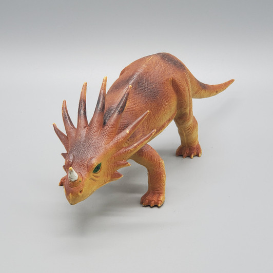 Imperial Toys (DorMei) Styracosaurus (Brown) Dinosaur action figure