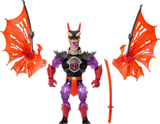 Mattel Masters of The Universe Origins Turtles of Grayskull Ninjor Reptile Wars Action Figure (no package)