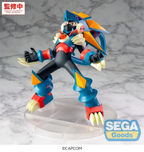 SEGA Mega Man Battle Network - Luminasta - Mega Man (Gregar Beast)