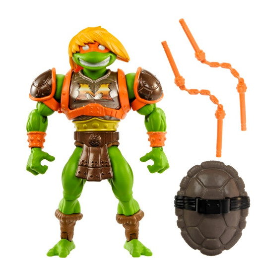 Mattel Turtles of Grayskull Michelangelo Action Figure action figure (no package)