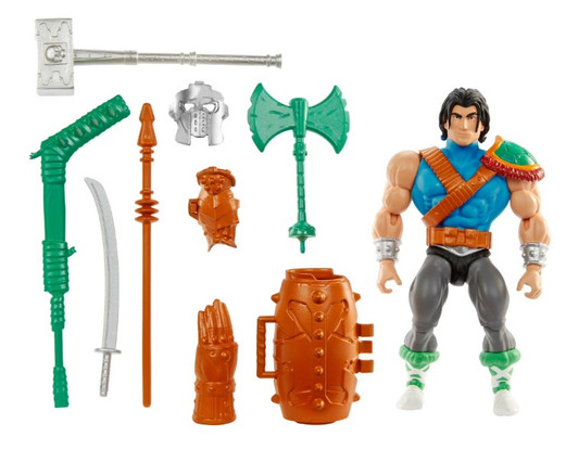 Masters of The Universe Origins Turtles of Grayskull Casey Jones Action Figure (no package)