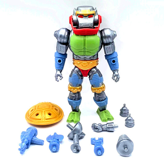 Turtles Of Grayskull MOTU Metal-Boto Complete BAF