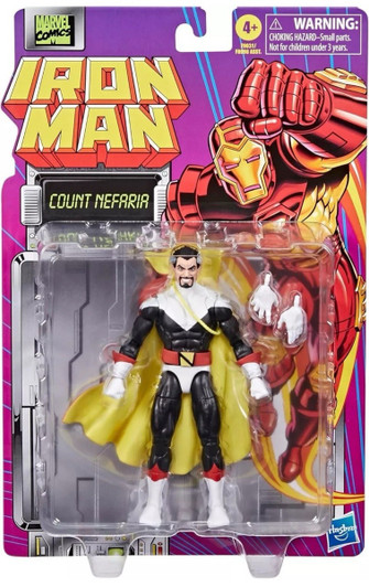 Marvel Legends Retro Iron Man Series Count Nefaria 6" Action Figure