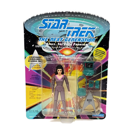 Playmates Star Trek TNG Counselor Deanna Troi Action Figure