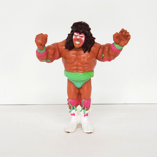 Hasbro WWF Series 1 Ultimate Warrior #2 action figure (no package)