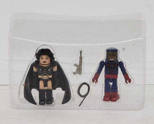 Minimates Marvel Black Queen Selene & Hellfire Club Guard 2PK (no package)