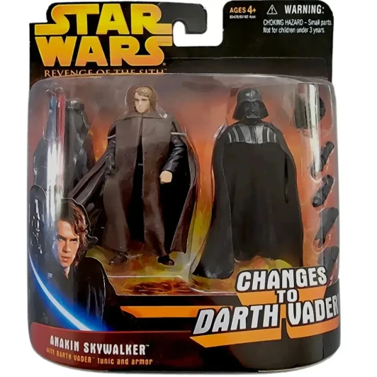 Hasbro (2005) Revenge of the Sith Anakin Skywalker changes to Darth Vader