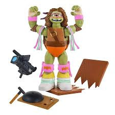 Teenage Mutant Ninja Turtles WWE Ninja Super Stars: Donatello as The Ultimate Warrior action figure