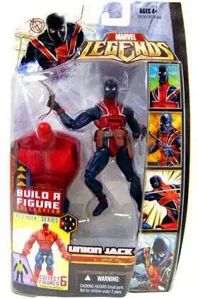 Hasbro Marvel Legends Union Jack Red Hulk BAF series