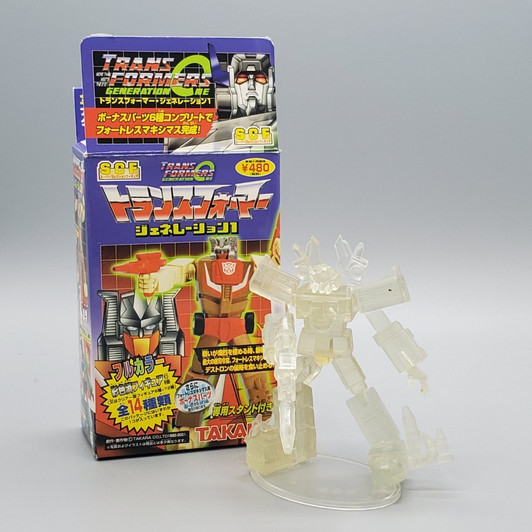 Takara (2002) Transformers Generation ONE S.C.F. Clear Raiden  Mini Figure