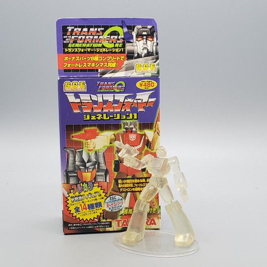 Takara (2002) Transformers Generation ONE S.C.F. Clear Ironhide  Mini Figure