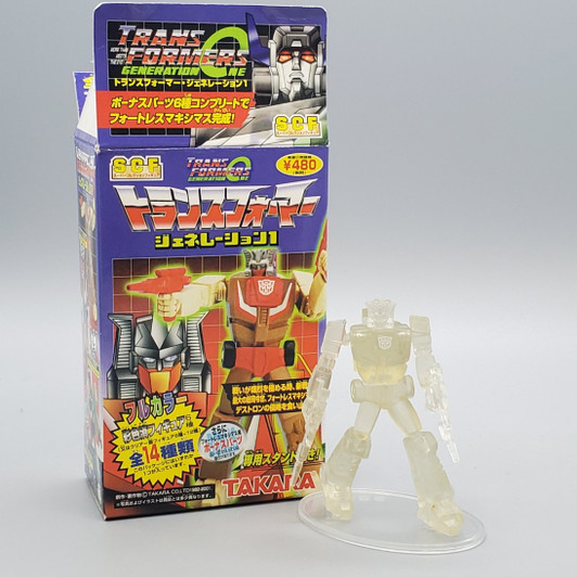 Takara (2002) Transformers Generation ONE S.C.F. Clear Chromedome Mini Figure