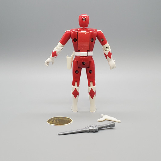 BanDai (1994) Power Rangers Auto Morphin Red Ranger Jason 5"action figure