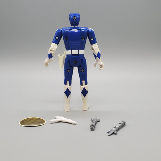 BanDai (1994) Power Rangers Auto Morphin Blue Ranger Billy 5"action figure