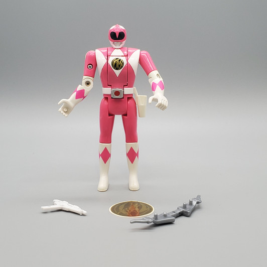 BanDai (1994) Power Rangers Auto Morphin Pink Ranger Kimberly  5"action figure
