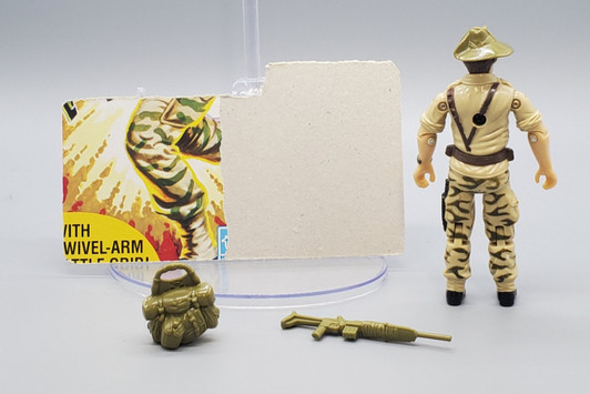 Hasbro (1984) GI JOE Recondo V1 action figure complete with file card