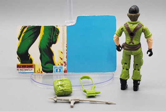 Hasbro (1985) GI JOE Lady Jaye action figure complete with file card