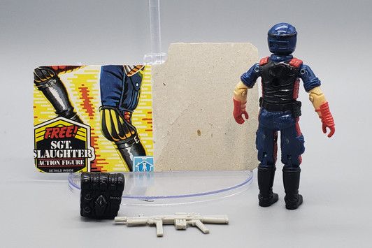 Hasbro (1986) GI JOE VIPERS (v1) COBRA INFANTRY  action figure complete with file card