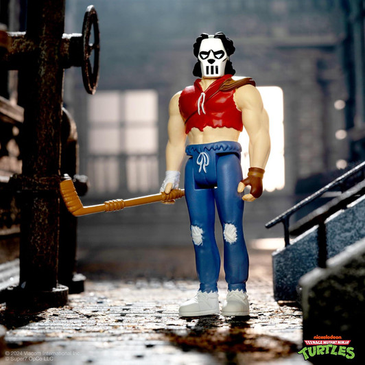 Super7 TMNT Casey Jones ReAction Figure