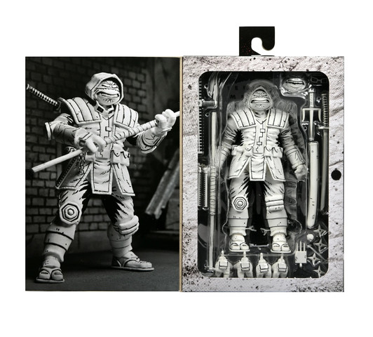 NECA Teenage Mutant Ninja Turtles (The Last Ronin) - 7” Scale Action Figure - The Last Ronin (Black & White)