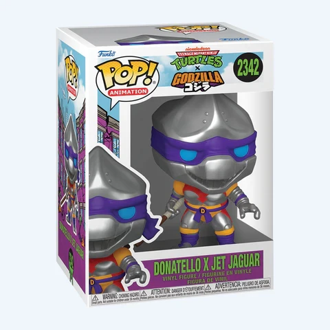 Funko Pop! TMNT: Turtles X Godzilla Donatello X Jet Jaguar #2342