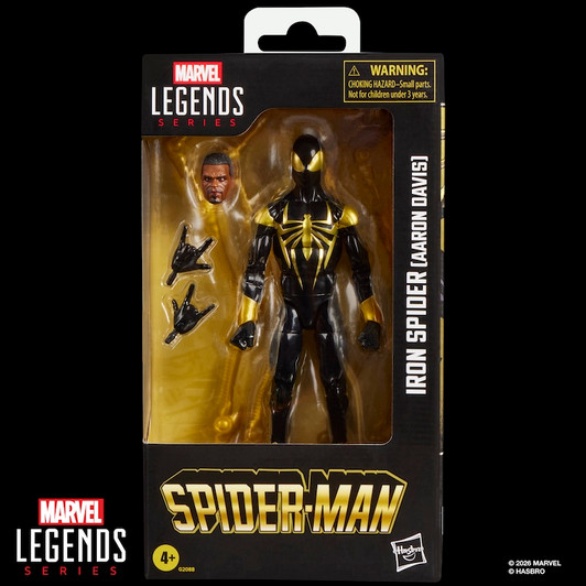 Hasbro Marvel Legends Iron Spider (Aaron Davis) 6" Action Figure