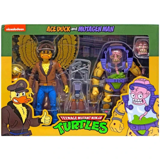 NECA TMNT Ace Duck and Mutagen Man 2-Pack