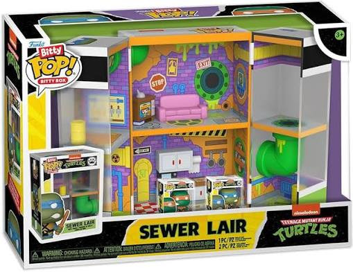 Funko Bitty Pop! Bitty Box: TMNT Sewer Lair