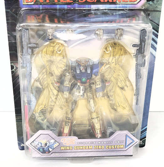 BanDai (2001) Gundam Endless Waltz Scarred Mobile Suit Wing Gundam Zero Custom