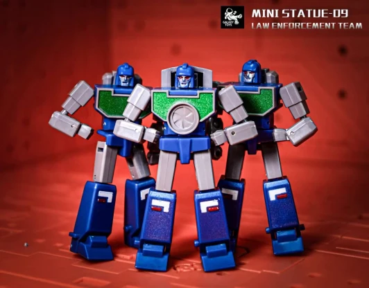Galaxy Toys Mini-09 Reflector Law Enforcement team