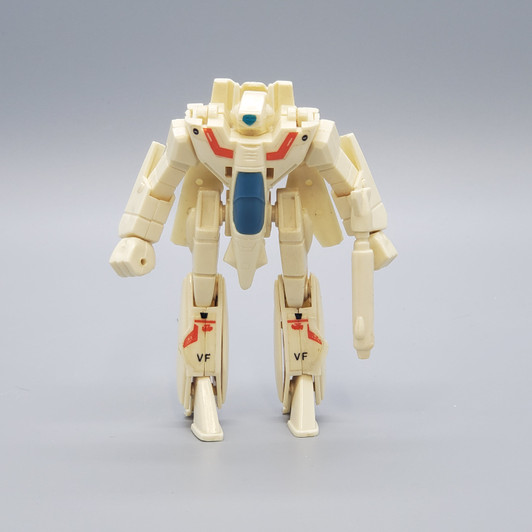 Takatoku (1983) ROBOTECH Convertors VF-1J WHITE 4" action figure