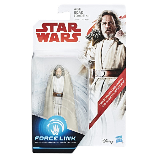 Hasbro Star Wars Force Link Luke Skywalker (Jedi Master) 3.75" action figure
