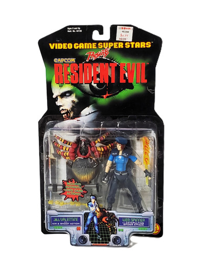 ToyBiz (1996) Resident Evil Jill Valentine and Web Spinner action figure