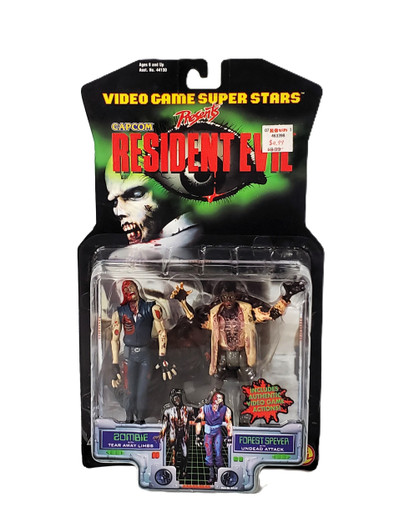 ToyBiz (1996) Resident Evil Zombie and Forest Speyer action figure