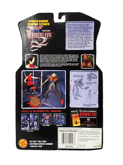 ToyBiz (1998) Resident Evil 2 Platinum Ada Wong and Ivy action figure
