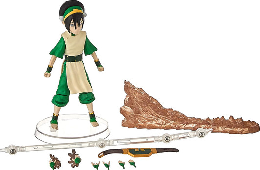 Diamond Select Toys Avatar The Last Airbender: Toph Deluxe Action Figure